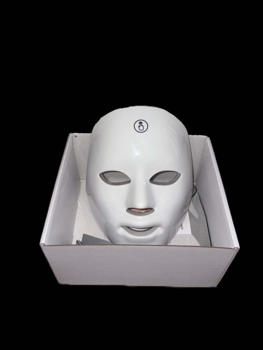 LED Light Therapy Facial Mask - White